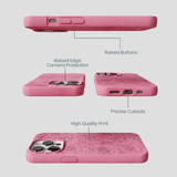 Bubblegum Pink Rosettes iPhone 13 Pro Case