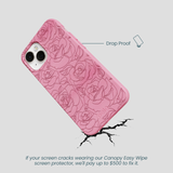 Bubblegum Pink Rosettes iPhone 13 Case