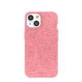 Bubblegum Pink Rosettes iPhone 14 Case