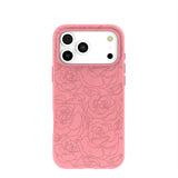Bubblegum Pink Rosettes iPhone 17 Pro Max Case