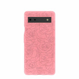 Bubblegum Pink Rosettes Google Pixel 6a Case