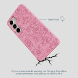 Bubblegum Pink Rosettes Samsung Galaxy S25+(Plus) Case