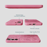 Bubblegum Pink Rosettes Samsung Galaxy S25+(Plus) Case