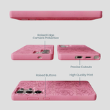 Bubblegum Pink Rosettes Samsung Galaxy S25 Ultra Case