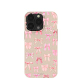 Seashell Rosy Bows iPhone 13 Pro Case