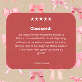 Seashell Rosy Bows Google Pixel 6a Case