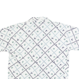 LAST SCENE Horses Womens Shirt White Check M