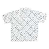 LAST SCENE Horses Womens Shirt White Check M