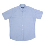 RENATO CAVALLI Mens Shirt Blue Check M