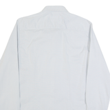 HUGO BOSS Super Slim Fit Mens Plain Shirt Grey Long Sleeve M