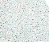 SAINT-HONORE Womens Shirt Cream 90s Spotted Long Sleeve M