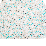 SAINT-HONORE Womens Shirt Cream 90s Spotted Long Sleeve M