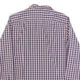 HUGO BOSS Slim Fit Mens Shirt Blue Gingham Long Sleeve M