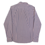 HUGO BOSS Slim Fit Mens Shirt Blue Gingham Long Sleeve M