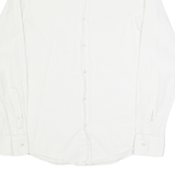 JOOP! Slim Fit Mens Shirt White Striped Long Sleeve M