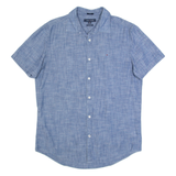 TOMMY HILFIGER New York Fit Mens Shirt Blue M