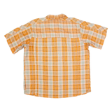 MCKINLEY Mens Shirt Orange Check XL