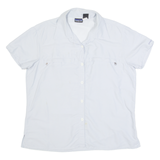 PATAGONIA Womens Plain Shirt Blue S