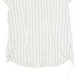 COLUMBIA Womens Shirt Cream Striped M