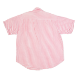 LAST SCENE Womens Shirt Red 90s Striped M
