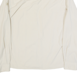 MAMMUT Womens Plain Shirt Cream Long Sleeve M