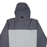 REEBOK Mens Jacket Grey Hooded S