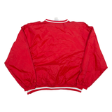 CHAMPION Souderton Braves Mens Sweatshirt Red V-Neck USA L
