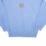 Laguna Womens Sweatshirt Blue Collared XL