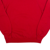 JERZEES Flowers Womens Sweatshirt Red L