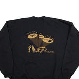 HAINES Amgen Womens Sweatshirt Black 2XL