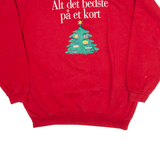 GAME Womens Sweatshirt Red XL