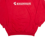 GAME Womens Sweatshirt Red XL