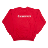 GAME Womens Sweatshirt Red XL