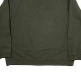 CROFT AND BARROW Reindeer Print Womens Sweatshirt Green L