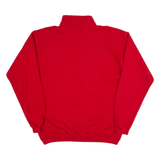 DISNEY Nancy Name Print Womens Sweatshirt Red 1/4 Zip ONE SIZE