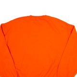 JERZEES Boise State Mens Sweatshirt Orange USA XL