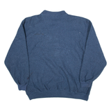 LEE Broncos Mens Sweatshirt Blue V-Neck USA L