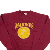 SPORT Marine Mens Sweatshirt Maroon USA M