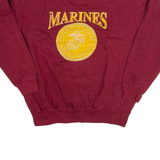 SPORT Marine Mens Sweatshirt Maroon USA M