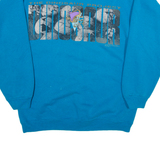 HAINES Mens Sweatshirt Blue USA M