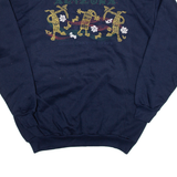 TULTEX Arizona Mens Sweatshirt Blue USA XL