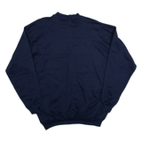 TULTEX Arizona Mens Sweatshirt Blue USA XL
