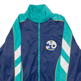 ODO OLTON German Shooting Sports Mens Track Jacket Blue Colourblock XL