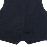 HENNES Womens Blazer Waistcoat Black Floral M