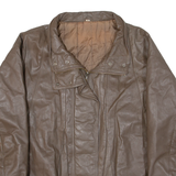 Womens Jacket Brown Leather M