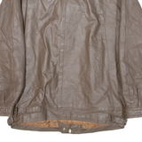 Womens Jacket Brown Leather M