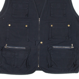 JOE MCCOLLUM Mens Gilet Blue 2XL