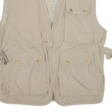 Mens Gilet Green L