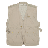Mens Gilet Green L