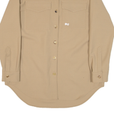 TOMMY HILFIGER Overshirt Womens Jacket Beige UK 10